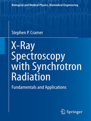 cover image of X-Ray Spectroscopy with Synchrotron Radiation